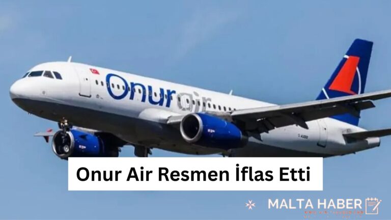 Onur Air Resmen İflas Etti