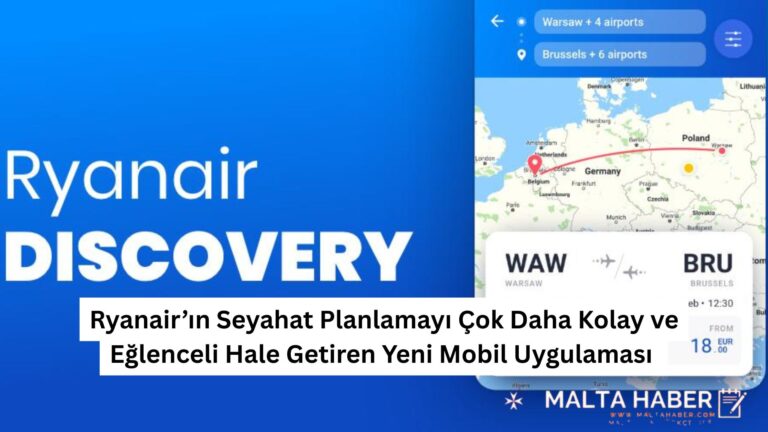 Ryanair’ın Seyahat Planlamayı Çok Daha Kolay ve Eğlenceli Hale Getiren Yeni Mobil Uygulaması