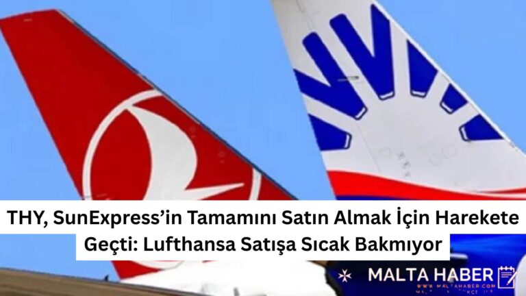 THY, SunExpress’in Tamamını Satın Almak İçin Harekete Geçti: Lufthansa Satışa Sıcak Bakmıyor