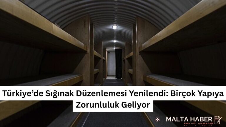 Sığınak Düzenlemesi Yenilendi: Birçok Yapıya Zorunluluk Geliyor