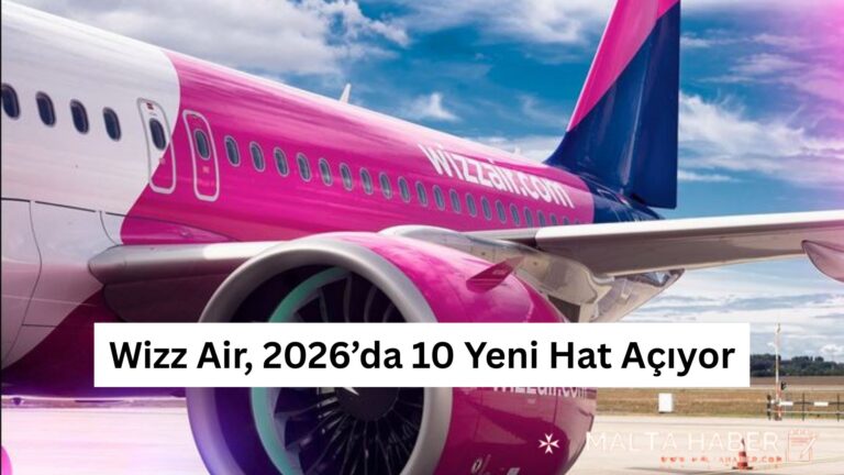 Wizz Air, 2026’da 10 Yeni Hat Açıyor