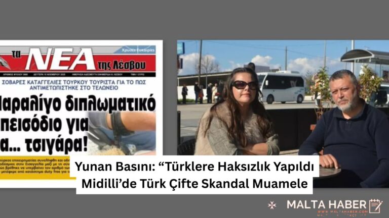 Yunan Basını: “Türklere Haksızlık Yapıldı Midilli’de Türk Çifte Skandal Muamele
