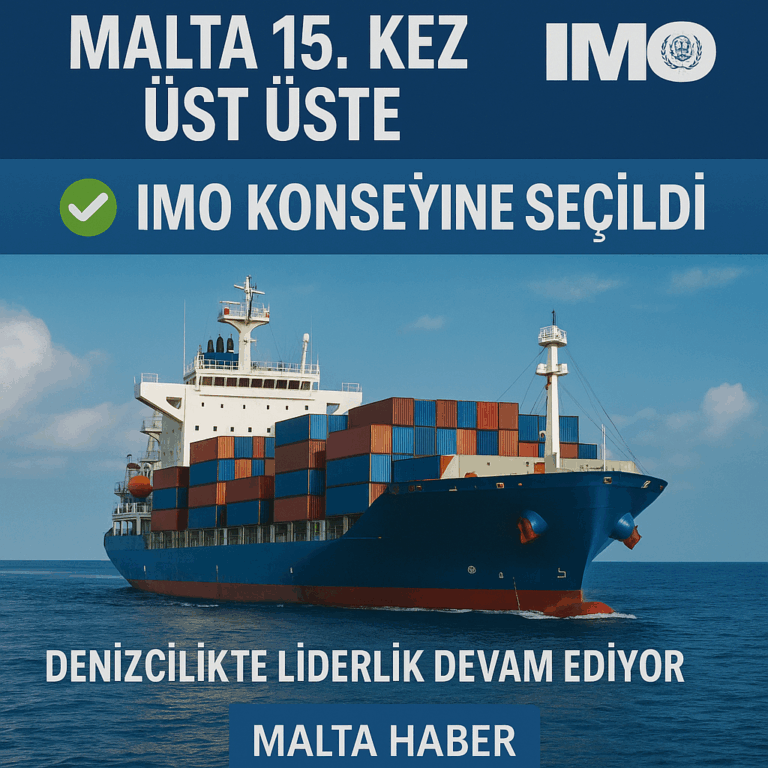 Malta 15. Kez Üst Üste IMO Konseyine Seçildi — Denizcilikte Liderlik Devam Ediyor