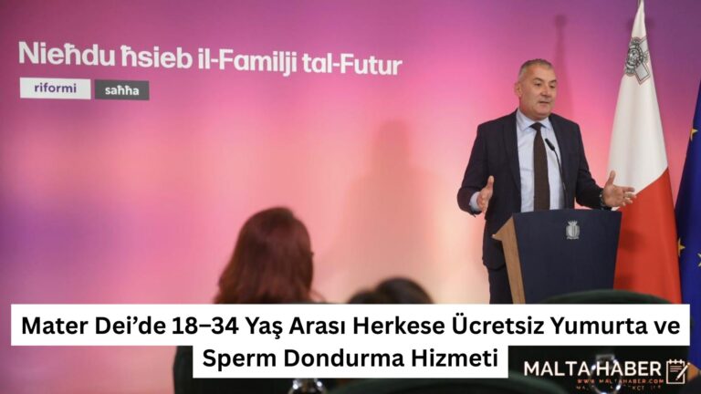 Mater Dei’de 18–34 Yaş Arası Herkese Ücretsiz Yumurta ve Sperm Dondurma Hizmeti