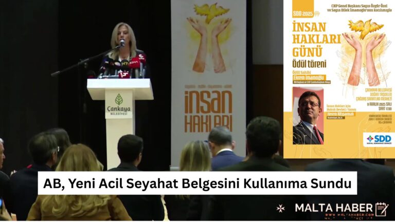 İMAMOĞLU’NA İNSAN HAKLARI ÖZEL ÖDÜLÜ…