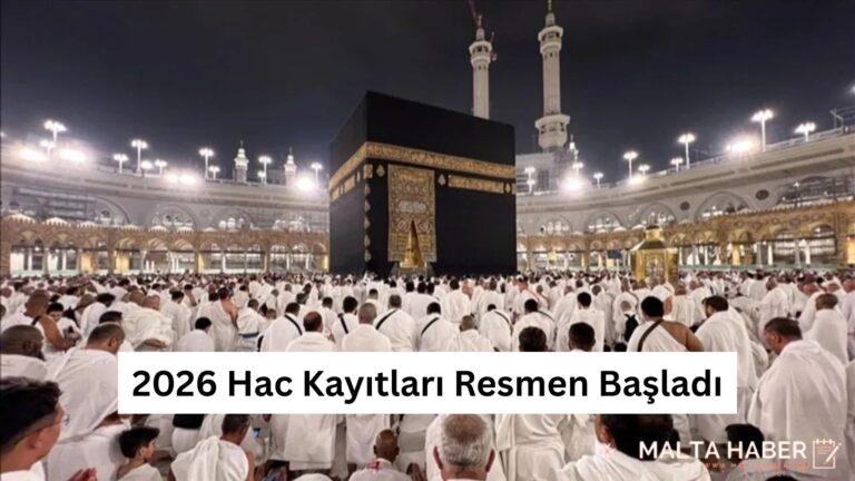 2026 Hac Kayıtları Resmen Başladı