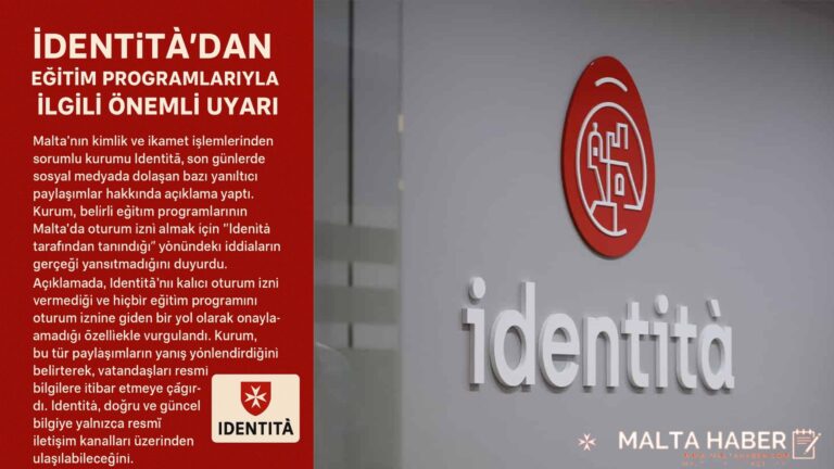 Identità’dan Eğitim Programlarıyla İlgili Önemli Uyarı