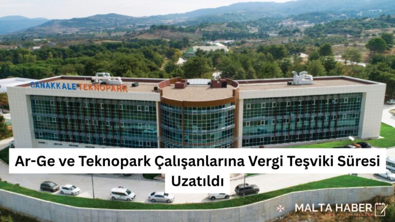 Ar-Ge ve Teknopark Çalışanlarına Vergi Teşviki Süresi Uzatıldı