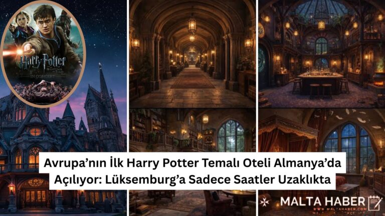 Avrupa’nın İlk Harry Potter Temalı Oteli Almanya’da Açılıyor: Lüksemburg’a Sadece Saatler Uzaklıkta