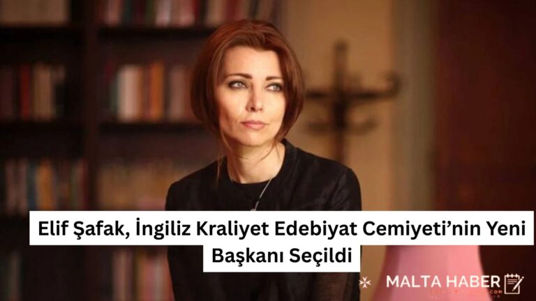 Elif Şafak, İngiliz Kraliyet Edebiyat Cemiyeti’nin Yeni Başkanı Seçildi