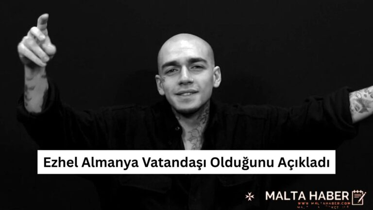 Ezhel Almanya Vatandaşı Olduğunu Açıkladı