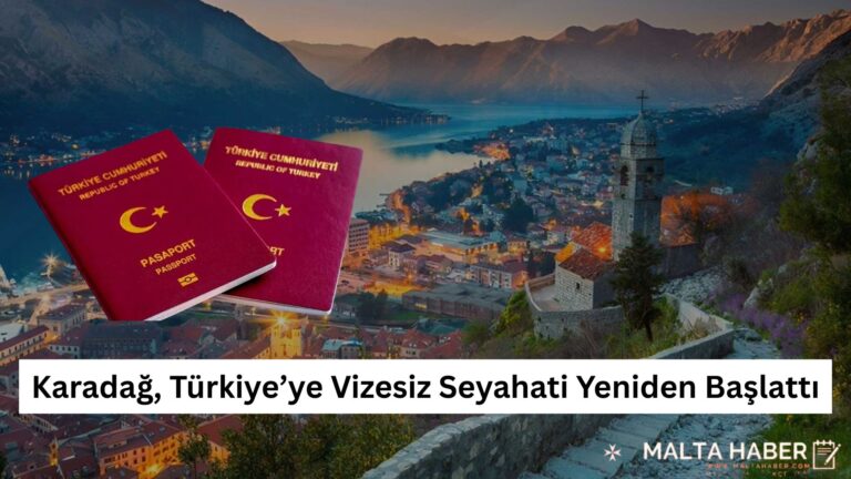 Karadağ, Türkiye’ye Vizesiz Seyahati Yeniden Başlattı