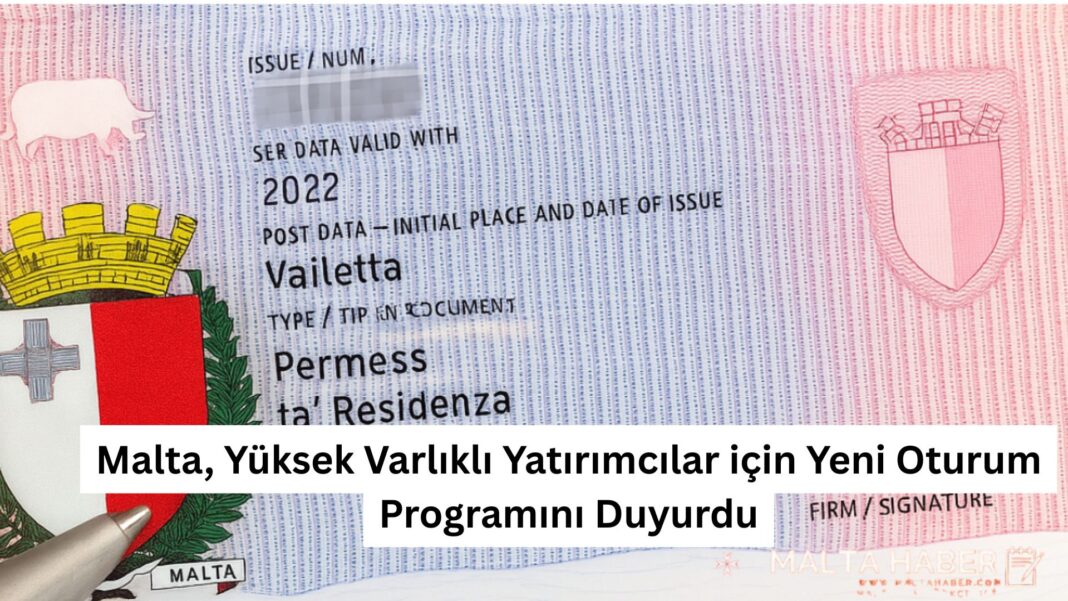 Malta, Yüksek Varlıklı Yatırımcılar ve Aile Ofislerine Özel Yeni Oturum Programını Duyurdu
