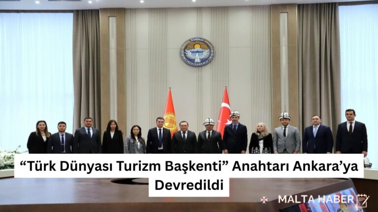 “Türk Dünyası Turizm Başkenti” Anahtarı Ankara’ya Devredildi