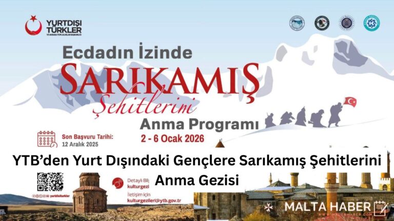 YTB’den Yurt Dışındaki Gençlere Sarıkamış Şehitlerini Anma Gezisi
