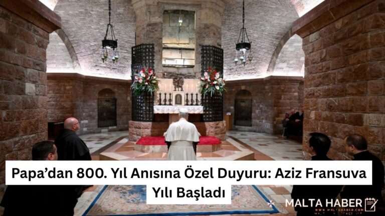 Papa’dan 800. Yıl Anısına Özel Duyuru: Aziz Fransuva Yılı Başladı