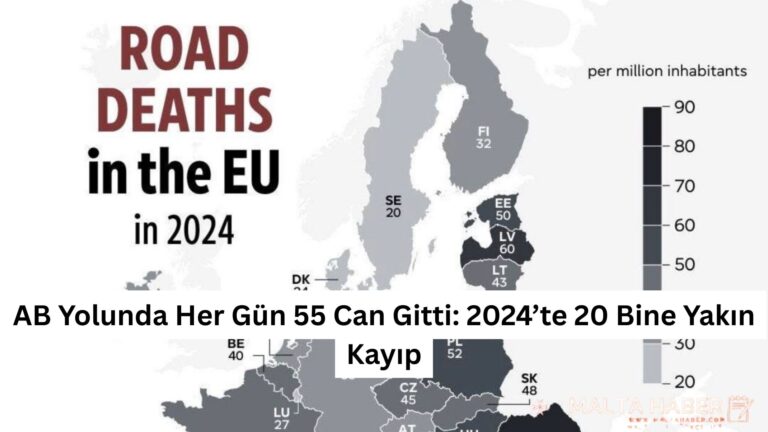AB Yolunda Her Gün 55 Can Gitti: 2024’te 20 Bine Yakın Kayıp