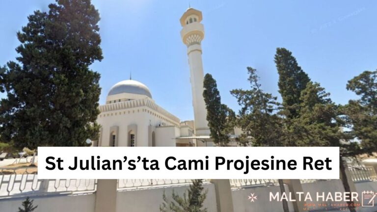 St Julian’s’ta Cami Projesine Ret