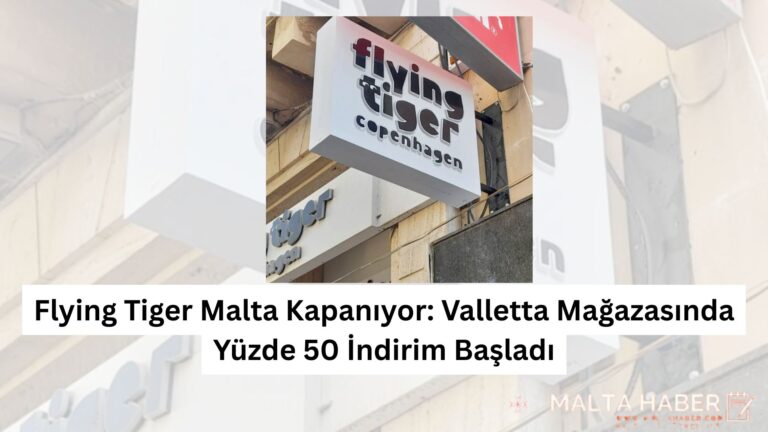 Flying Tiger Malta Kapanıyor: Valletta Mağazasında Yüzde 50 İndirim Başladı