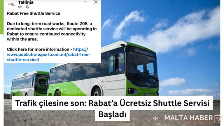 Trafik çilesine son: Rabat’a Ücretsiz Shuttle Servisi Başladı