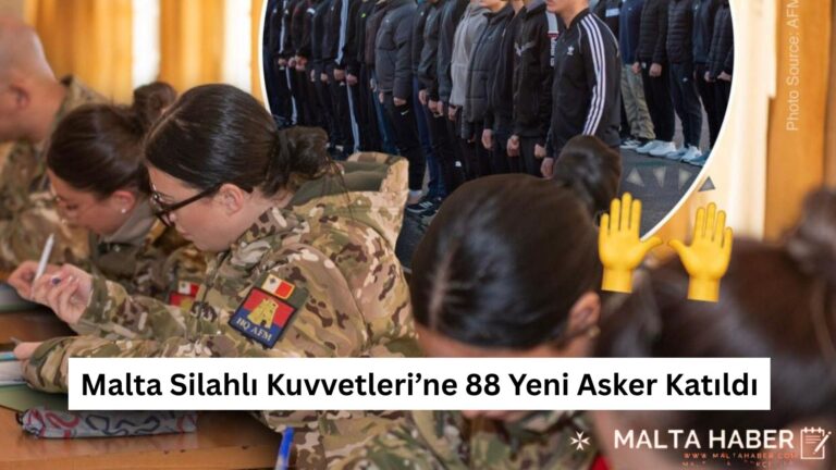 Malta Silahlı Kuvvetleri’ne 88 Yeni Asker Katıldı
