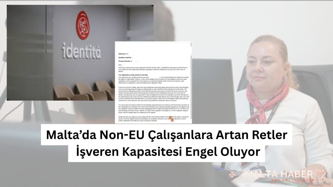 Malta’da Non-EU Çalışanlara Artan Retler: İşveren Kapasitesi Engel Oluyor