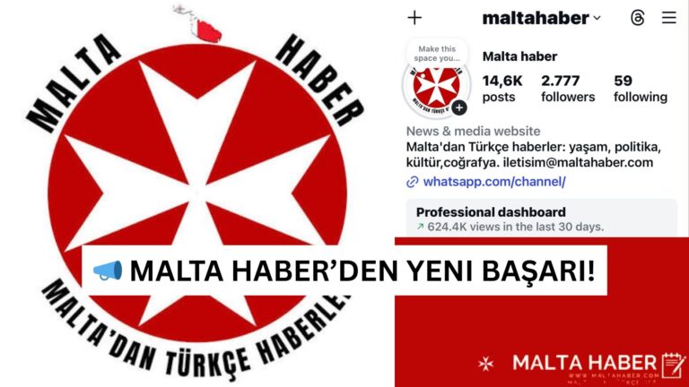 📣 Malta Haber’den yeni başarı!