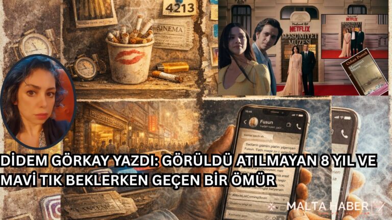 DİDEM GÖRKAY YAZDI: GÖRÜLDÜ ATILMAYAN 8 YIL VE MAVİ TIK BEKLERKEN GEÇEN BİR ÖMÜR