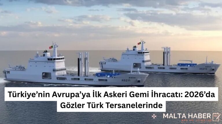 Türkiye’nin Avrupa’ya İlk Askeri Gemi İhracatı: 2026’da Gözler Türk Tersanelerinde