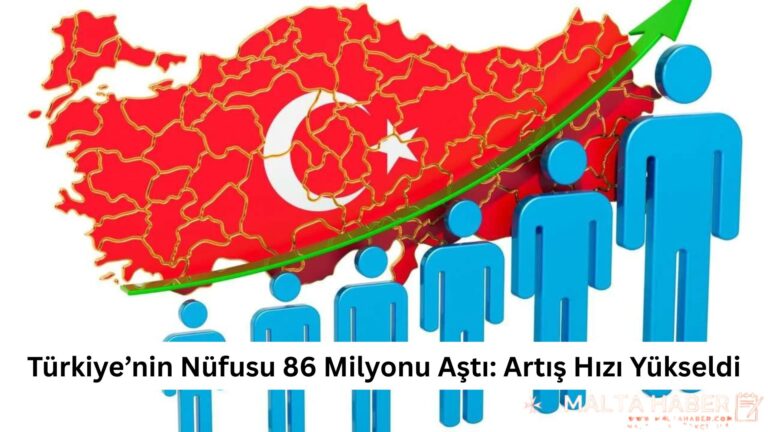 Türkiye’nin Nüfusu 86 Milyonu Aştı: Artış Hızı Yükseldi
