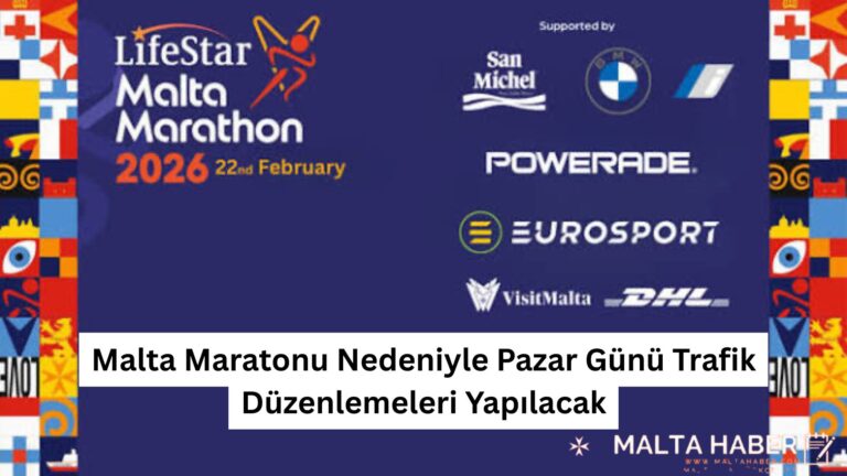 Malta Maratonu Nedeniyle Pazar Günü Trafik Düzenlemeleri Yapılacak