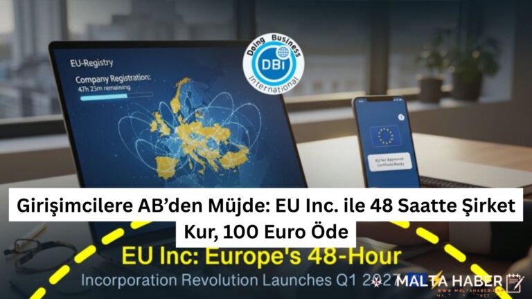 Girişimcilere AB’den Müjde: EU Inc. ile 48 Saatte Şirket Kur, 100 Euro Öde