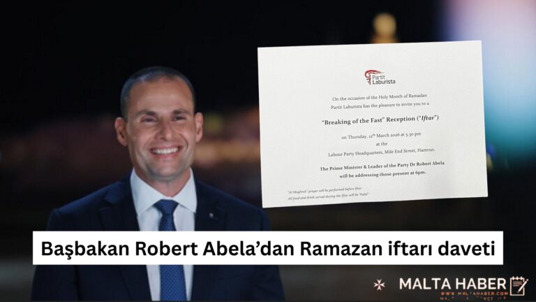 Başbakan Robert Abela’dan Ramazan iftarı daveti