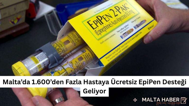 Malta’da 1.600’den Fazla Hastaya Ücretsiz EpiPen Desteği Geliyor