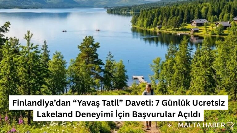 Finlandiya’dan “Yavaş Tatil” Daveti: 7 Günlük Ucretsiz Lakeland Deneyimi İçin Başvurular Açıldı