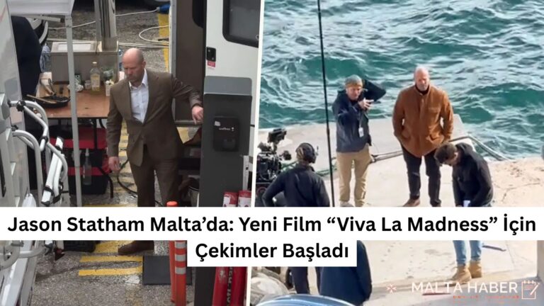 Jason Statham Malta’da: Yeni Film “Viva La Madness” İçin Çekimler Başladı