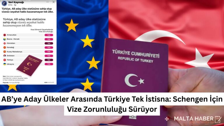 AB’ye Aday Ülkeler Arasında Türkiye Tek İstisna: Schengen İçin Vize Zorunluluğu Sürüyor