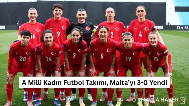 A Milli Kadın Futbol Takımı, Malta’yı 3-0 Yendi
