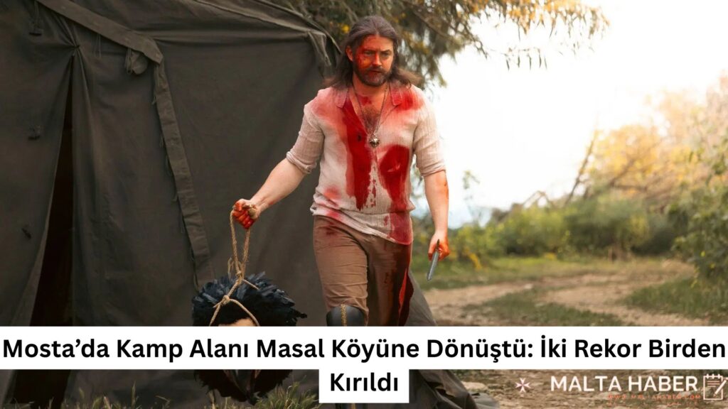 Mosta’da Kamp Alanı Masal Köyüne Dönüştü: İki Rekor Birden Kırıldı