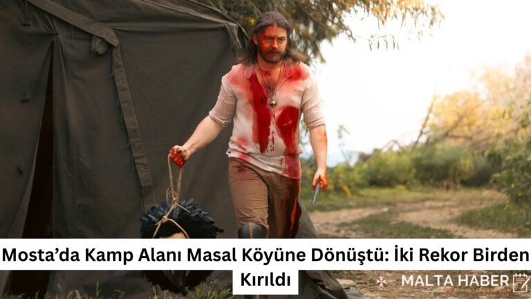 Mosta’da Kamp Alanı Masal Köyüne Dönüştü: İki Rekor Birden Kırıldı