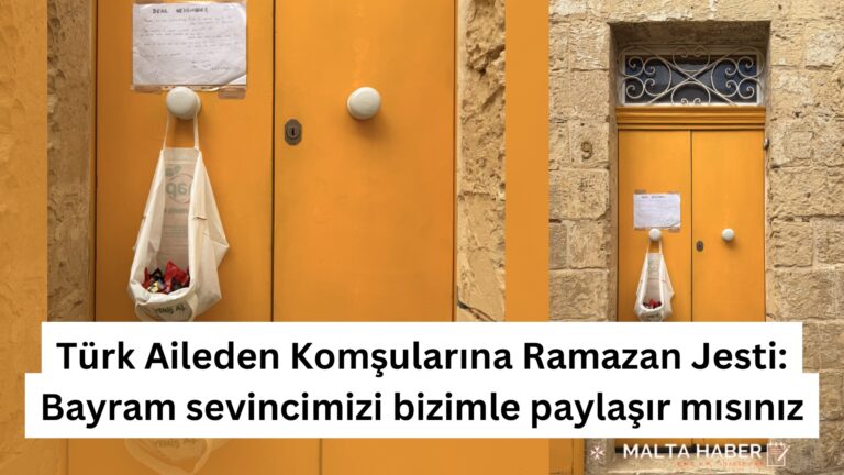 Türk Aileden Komşularına Ramazan Jesti: Bayram sevincimizi bizimle paylaşır mısınız
