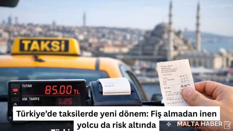 Türkiye’de taksilerde yeni dönem: Fiş almadan inen yolcu da risk altında