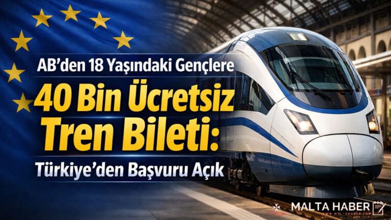 AB’den 18 yaşındaki gençlere 40 bin ücretsiz tren bileti: Türkiye’den başvuru açık