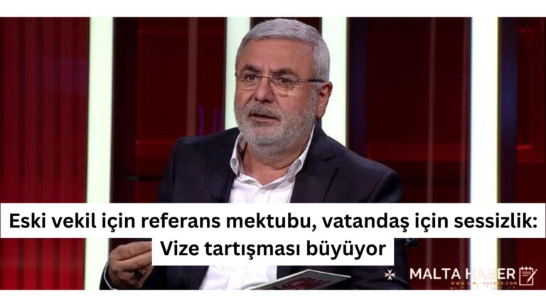Eski vekil için referans mektubu, vatandaş için sessizlik: Vize tartışması büyüyor