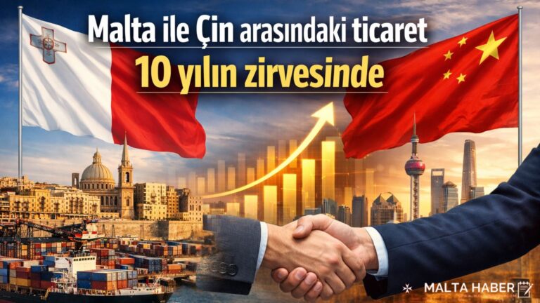 Malta ile Çin arasındaki ticaret 10 yılın zirvesinde