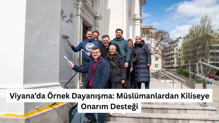 Viyana’da Örnek Dayanışma: Müslümanlardan Kiliseye Onarım Desteği