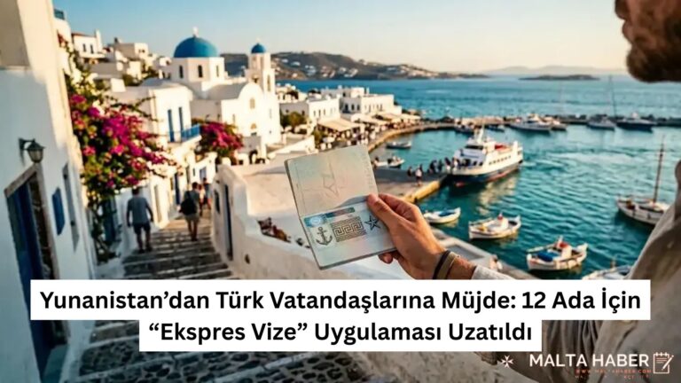 Yunanistan’dan Türk Vatandaşlarına Müjde: 12 Ada İçin “Ekspres Vize” Uygulaması Uzatıldı