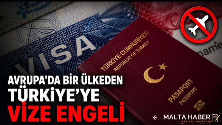 Avrupa’da bir ülkeden Türkiye’ye vize engeli: Kapılar kapatıldı