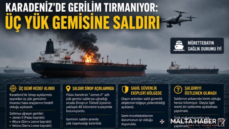 Karadeniz’de Gerilim Tırmanıyor: Üç Yük Gemisine Saldırı