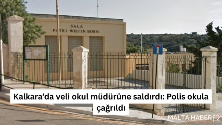Kalkara’da veli okul müdürüne saldırdı: Polis okula çağrıldı